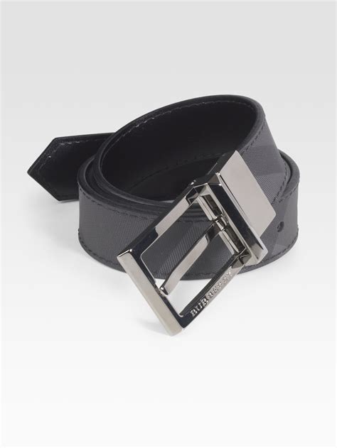 burberry mens belt price|Burberry men's reversible belt.